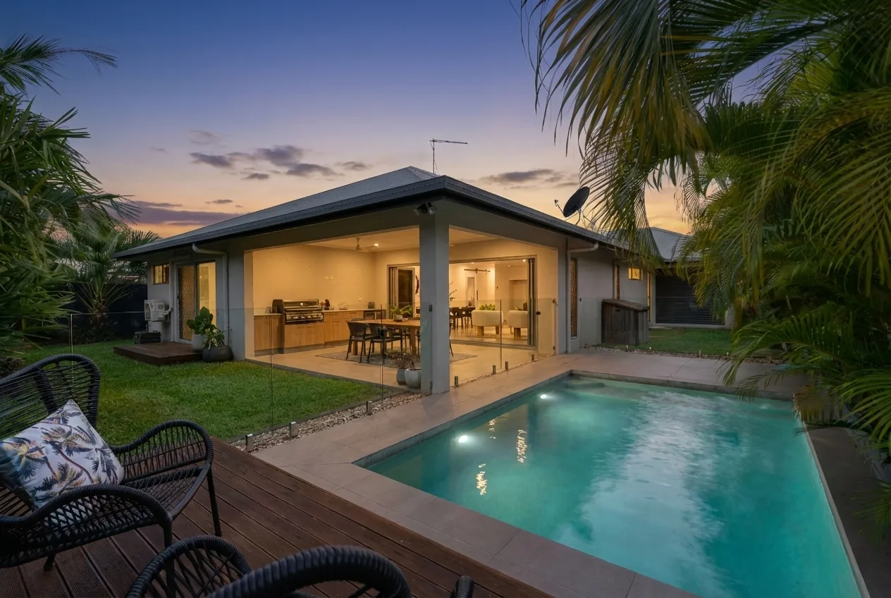 After Day to Dusk services for a USA home